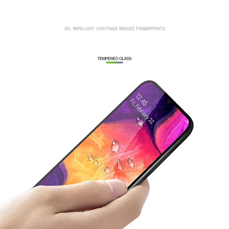 Защитное стекло 9D закаленное для Samsung Galaxy A7 2018 A750F A10 A20 A30 A40 A50 A60 A70 A80 A90 2019|Защитные