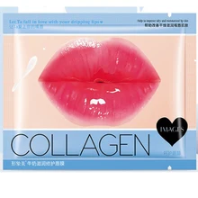 1 шт. коллагеновая маска для губ увлажняющая эссенция Уход за губами подушечки увлажнение восстановление удаляет линии против морщин осветление губ
