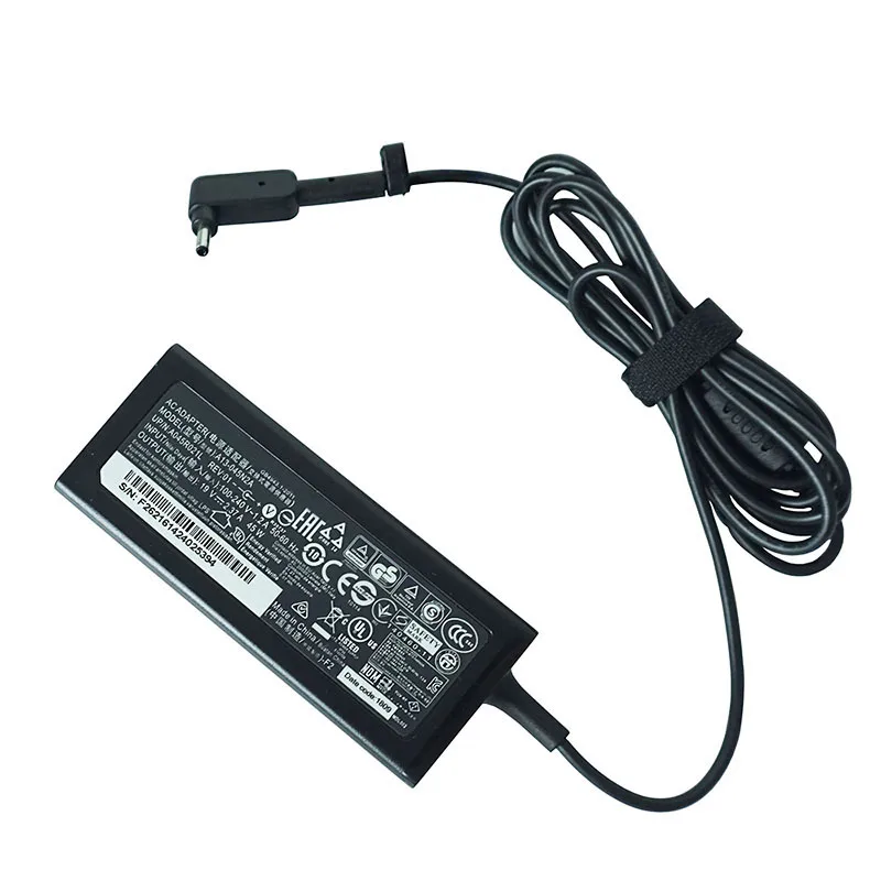 Laptop Charger Power Adapter 19V 2.37A 45W for Acer Aspire Series