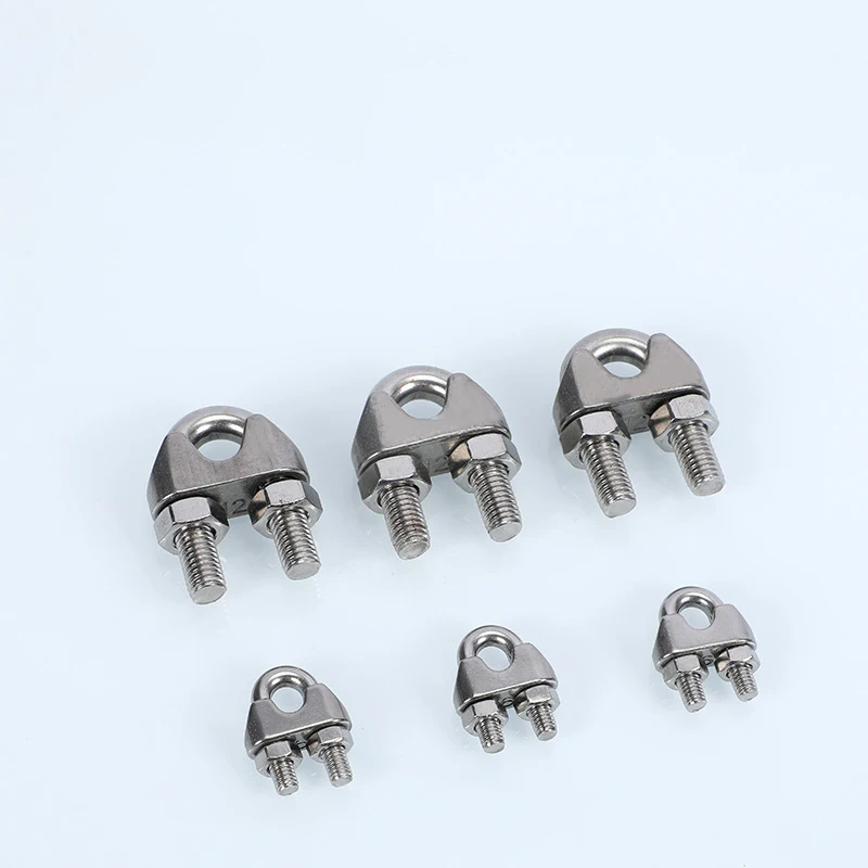 grampos de corda de fio da braçadeira