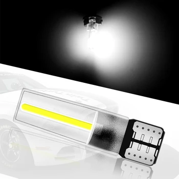 

1 pcs W5W LED T10 Cob Filament Crystal Light Car Reading Lamp Dome Bulb DRL DC 12V Car Accessories
