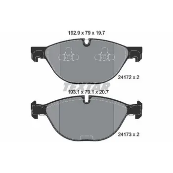 

Disc pads front BMW X5/X6 E70/E71 4.8i/5.0i/3.0D 07 TE