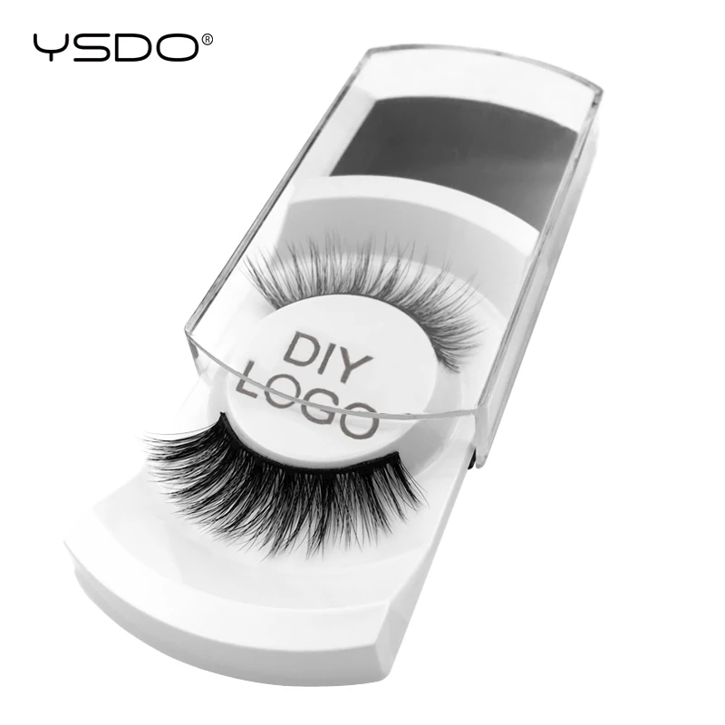 

50 Pairs mink eyelashes customize packing false eyelashes 3d mink lashes for private label eyelash extension for makeup DIY logo