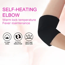 Горячее предложение! Распродажа! 1 пара турмалиновых магнитных массажных самонагревающихся наколенников на запястье, наколенников, самонагревающихся теплых и холодостойких налокотников