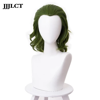 

2019 Joker Origin Movie Clown Joker Wig Cosplay Costume Heat Resistant Synthetic Hair Joaquin Phoenix Arthur Fleck Curly