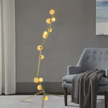 Современная креативная железная Напольная Лампа в скандинавском стиле, стоячие лампы для гостиной, металлические напольные лампы для спальни, стоящая лампа для помещений, высокая лампа