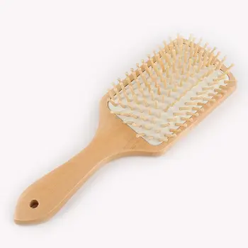 

Massage Health Lotus Wood Comb Solid Wood Tooth Comb Massage Hair Care Anti-Static Wood Comb Wooden