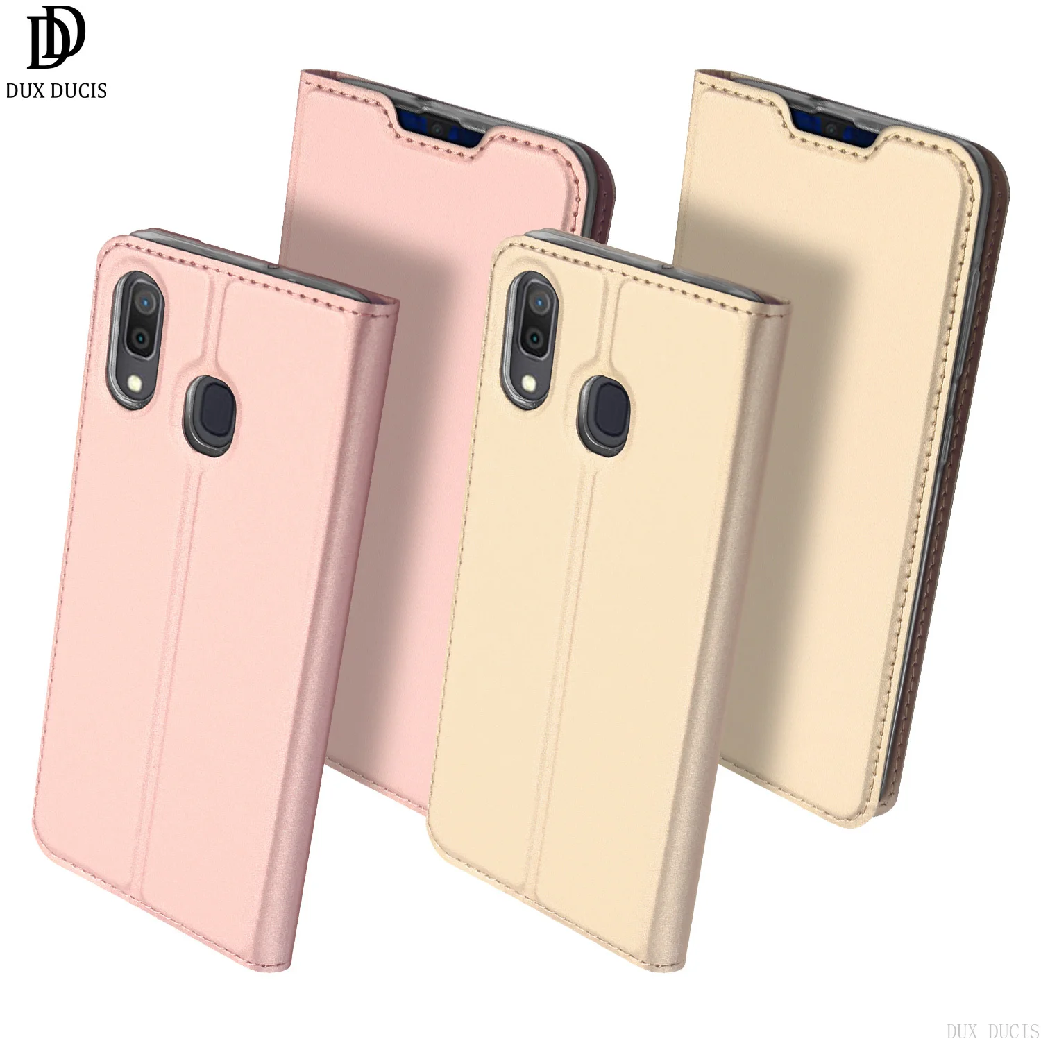 

Dux Ducis Flip Case For Samsung Galaxy A30 Card Slot Holder Wallet Stand Cover TPU Soft Bumper Anti-knock Case