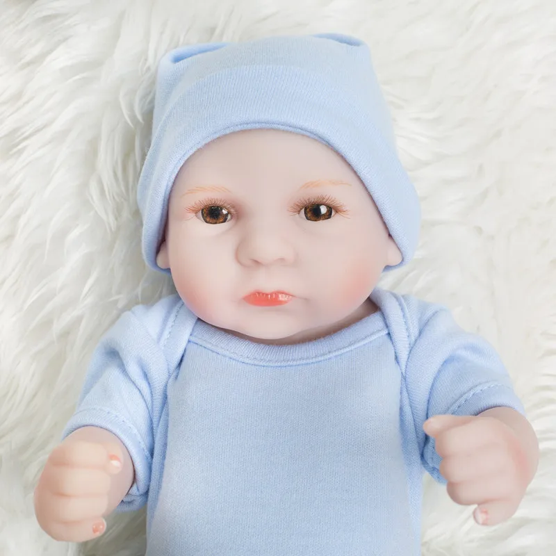  Mini Reborn Baby Doll 10 Feet High-quality Imitation none Glue Children Early Education New Mothers