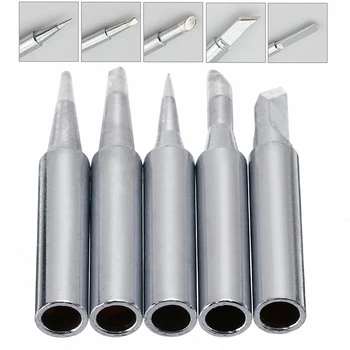 

5pcs 900M-T Screwdriver Iron Tips For Hakko Soldering Welding Set Accessories