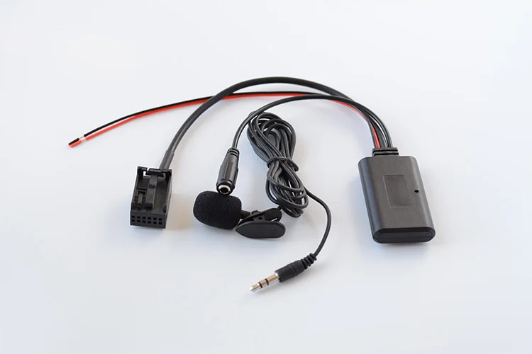 Автомобильный Bluetooth AUX адаптер Беспроводной аудио Телефонный звонок хэндс-фри микрофон для Porsche CDR30/31/PCM 3/3,1 аудио проигрыватель компакт-дисков