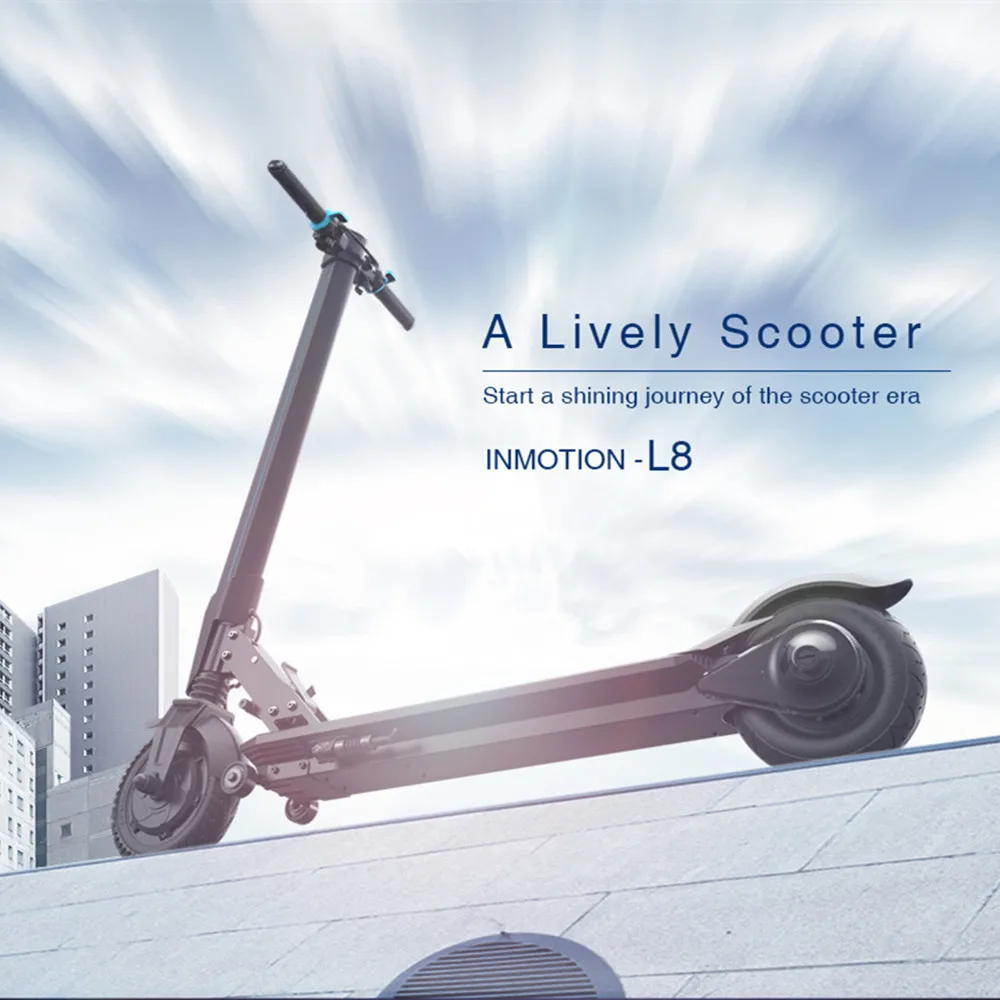  INMOTION L8F Smart Electric Scooter 36v 250w Foldable Hoverboard E Scooter Folding Skateboard With 