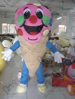 

quality delicious ice cream cone mascot costumes cartoon ice cream mascot design
