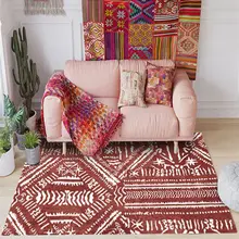 Ковры и маленькие коврики в национальном стиле для гостиной, спальни, Противоскользящий коврик для пола, геометрический Коврик для кухни, детская игра, коврики для палаток