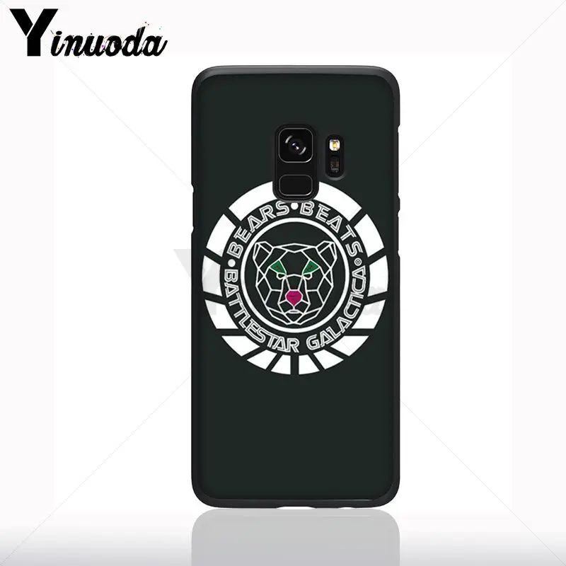 Kantor Pola TPU Lembut Aksesoris Case untuk Samsung Galaxy S10plus S9 S8plus S10E A70 A50 A10 Kasus Ponsel