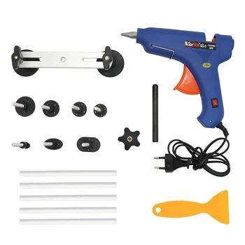 

Onever Dent Repair Tool Removing Dents Auto Body Dent Puller Kit Car Body Repair Hand Tool Set Glue Gun Hammers Effective DIY