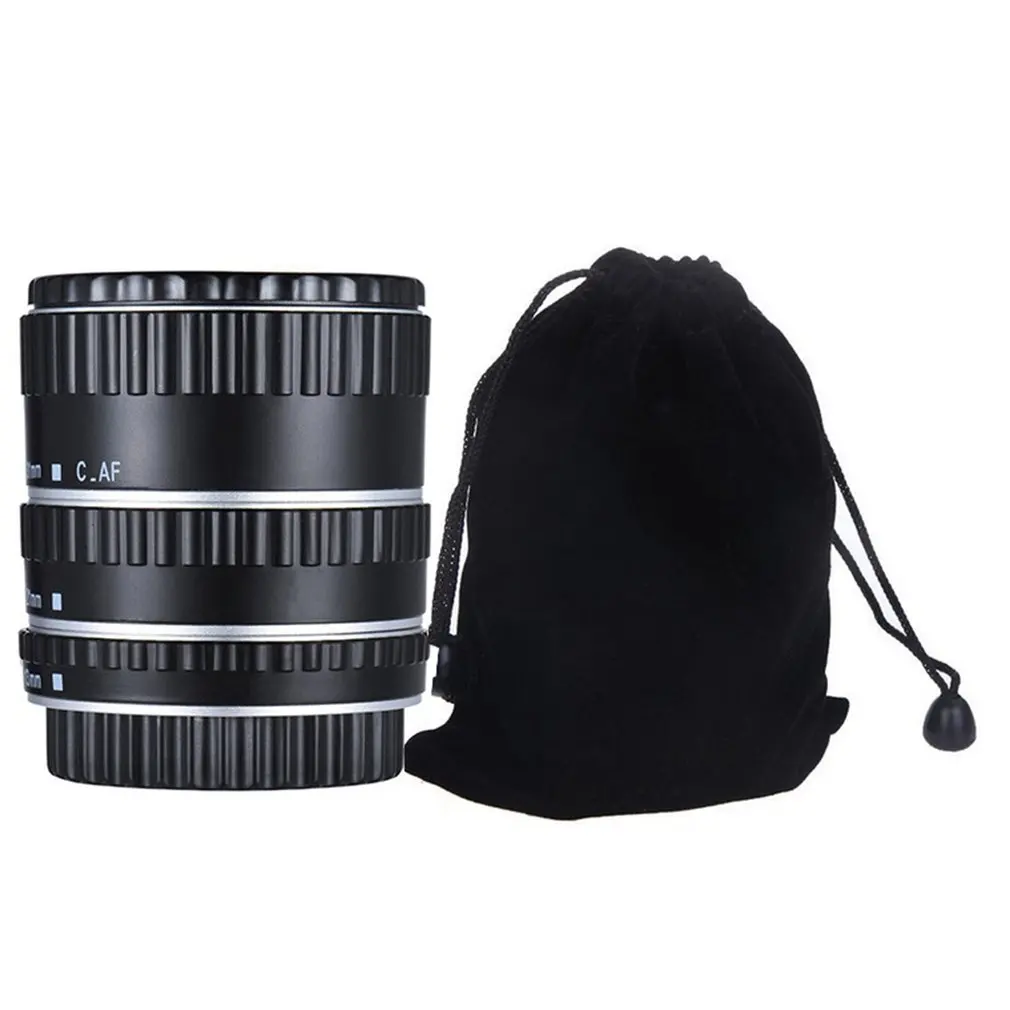 Адаптер объектива с автофокусом Удлинительное Кольцо для макросъемки AF Canon T5i T4i