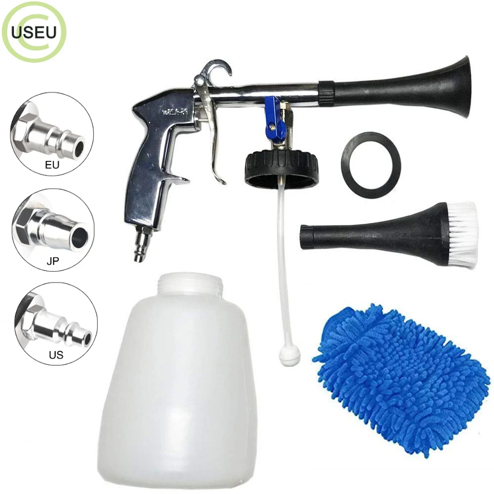 Cena USEU Tornado pistolet do mycia samochodu wysokiego ciśnienia pistolet do czyszczenia samochodu pojazdu do czyszczenia wnętrza Tornado narzędzie Spray dysza samochodu pianka do mycia lance