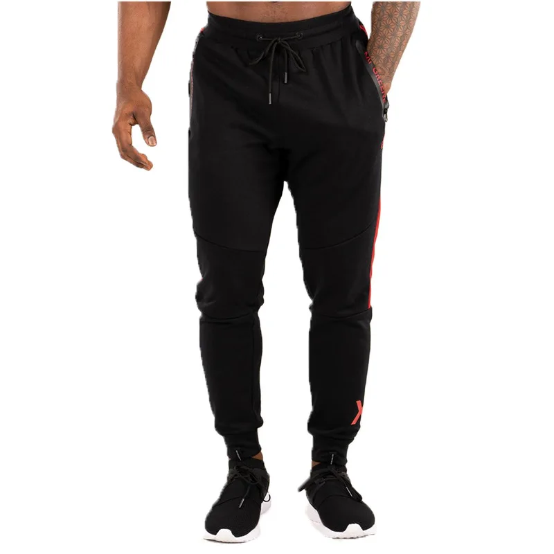 

2018 Autumn And Winter Sports Sportsman Fitness Pants Outdoor Running Exercise Elasticity Slim Fit Trousers Manufacturers a Gene