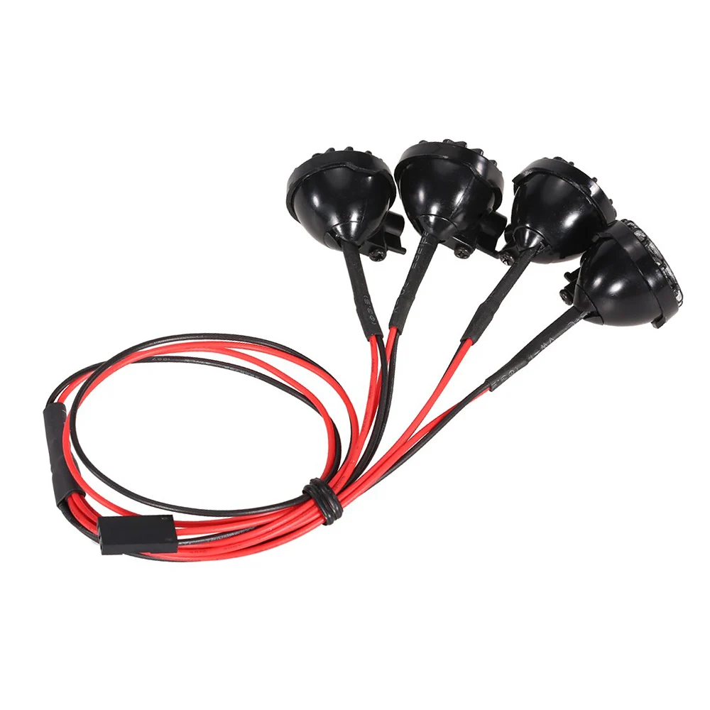 Rc 1/10 Car Crawler Truck Roof Front Mounted Bodyshell Spot with LED Lights 22mm for Traxxas HSP  AXIAL 