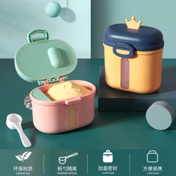 Portable Milk Powder Dispenser With Scoop Moisture-proof Newborn Kids Essentials Cereal Food Storage Containers Baby Snack Box