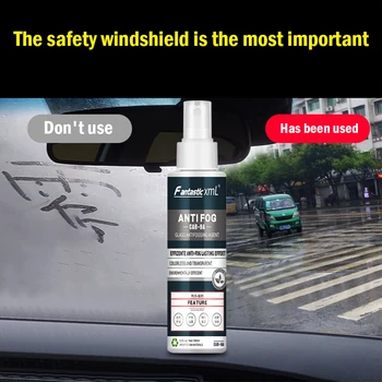 

100ml Automobile Antifogging Agent Long-Term Antifogging Cleaner Winter Rain Car Window Glass Front Screen Fog Remover