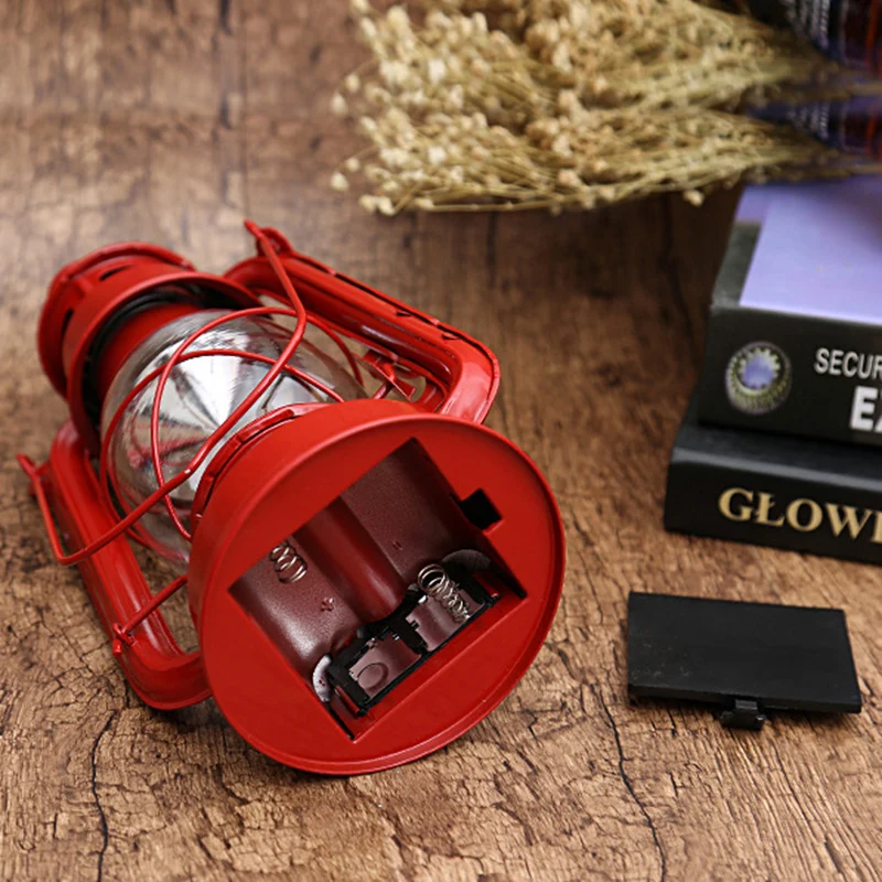 Decorative Lamp LED Lantern Lighting Creative Indoor Outdoor Gift Iron