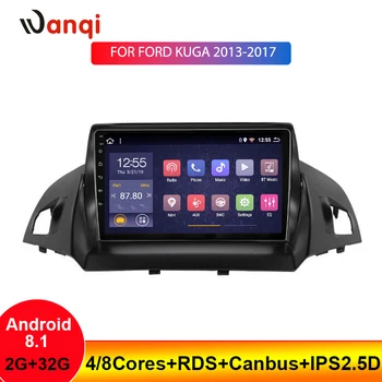 

9 inch Full Touch Car Multimedia System For Ford Escape Kuga 2013-2017 GPS Navigation Android 8.1 2G RAM 32G ROM Car Radio BT
