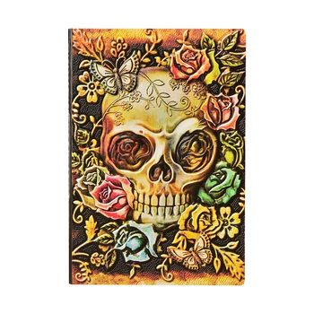 

1 PC Notebook Vintage Embossed Halloween PU Notebook Memo Book Diary Notebook A5 Notebook