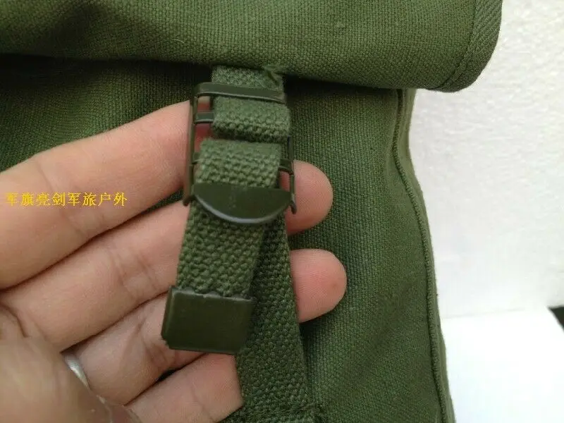 OUTDOORS VIETNAM WAR CHINESE ARMY PLA 1965 CANVAS POUCH BAG SATCHELS MILITARY