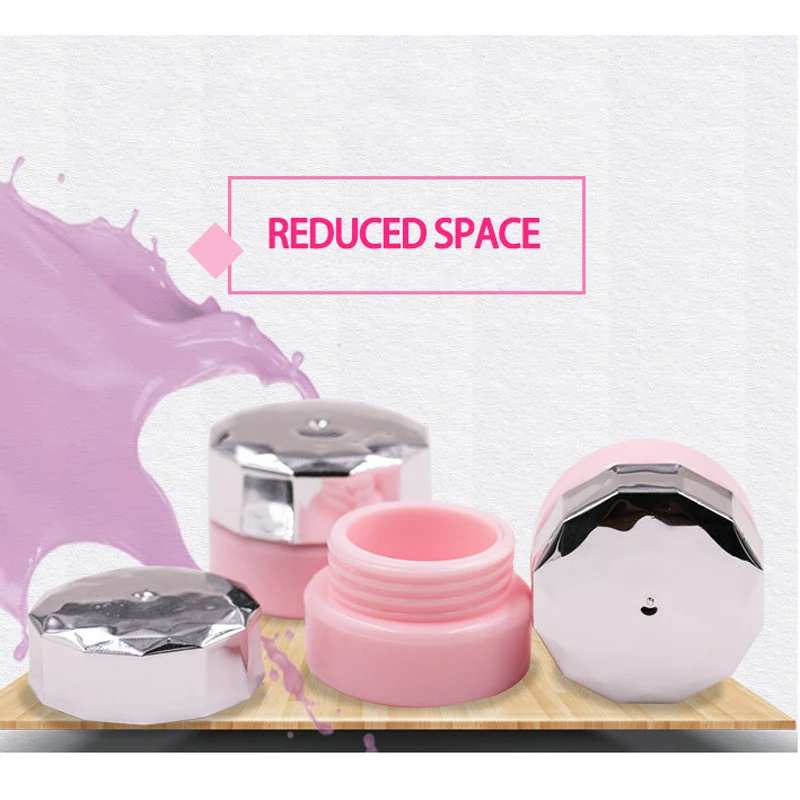 1 шт. пустая косметическая бутылка 3 г многоразовый крем для дизайна ногтей