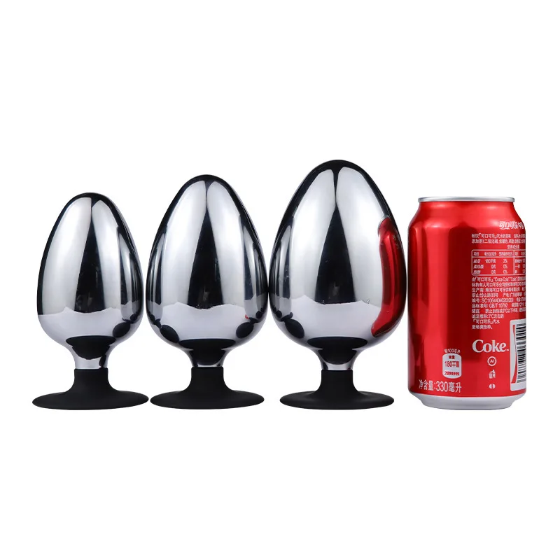 Huge Stainless Steel Metal Anal Butt Plug Big Anal Balls Expansion Dilatador Gay Toys Prostata Massage Sex Toys For Couples