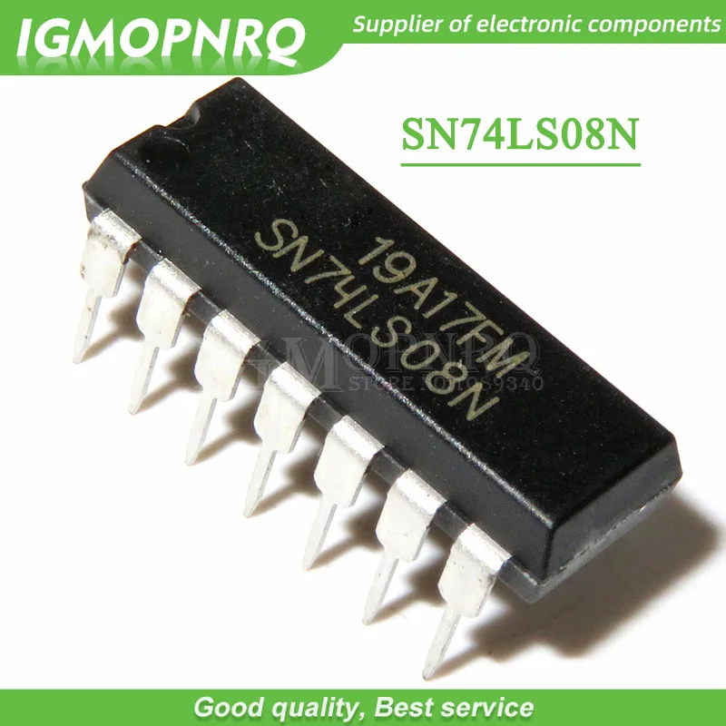 

100 шт. SN74LS08N DIP14 SN74LS08 DIP 74LS08N 74LS08 SN74LS08 HD74LS08P DIP-14 Новый IC