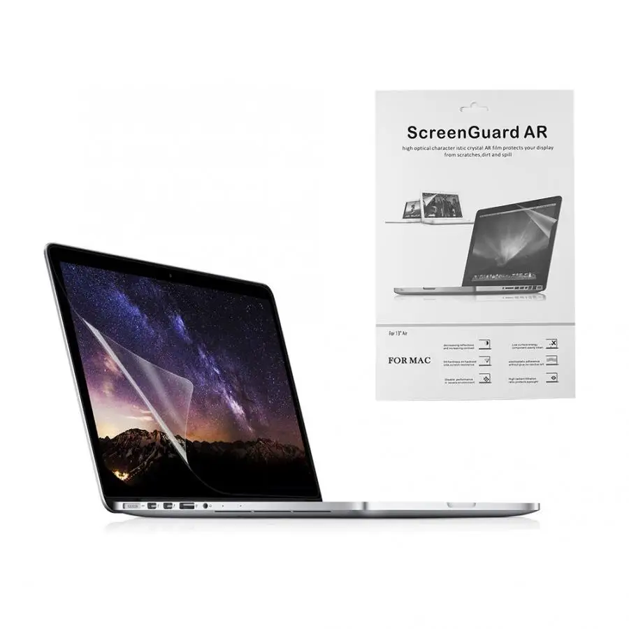 

13.3 Inch Air Screen Protector, Richer-r Ultra-thin Crystal Clear Film Screen Guard Protector Laptop Cover Anti-scratch