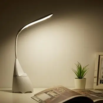 

Foldable 14/20 LED Touch Desk Lamp Rechargeable 3 Modes Dimmable Bluetooth Audio Bedside Table Light Phone Holder Lighting