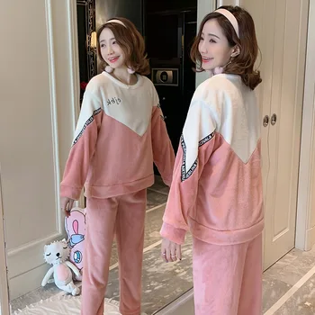 

Wholesale Clothing Vendors for Women Lounge Sets Kawaii Pajama Winter Nightwear Women