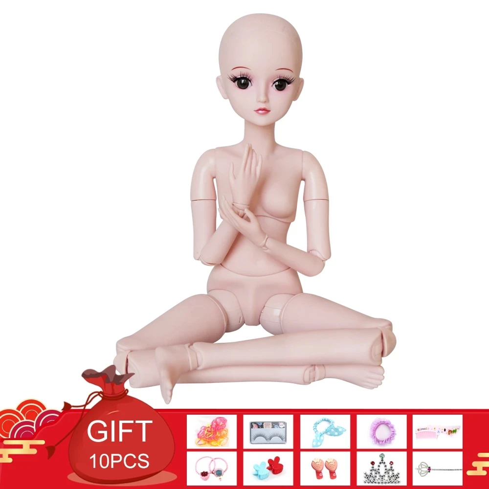 UCanaan/1/3 60 см женские BJD куклы обнаженного тела 19 мяч шарнирная кукла DIY SD с