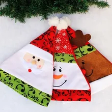 Унисекс взрослых Рождество Красная шапка Санта Новинка шляпа для рождественской вечеринки