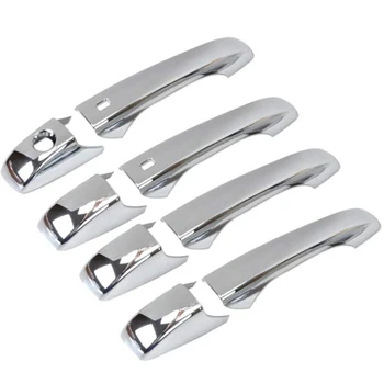 

Chrome Door Handle Cover for 11 2012 2013 2014 Jeep Patriot+Grand Cherokee