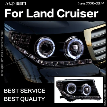 

AKD Car Styling Head Lamp for Toyota Land Cruiser Headlights 2007-2017 LC260 LED Headlight DRL Hid Bi Xenon Auto Accessories