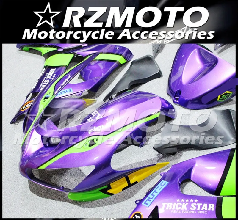 Мотоциклетный обтекатель abs Подходит для Kawasaki ZX6R 636 ZX-6R 2005 2006 корпусные детали пресс-форм Магазин № 0338