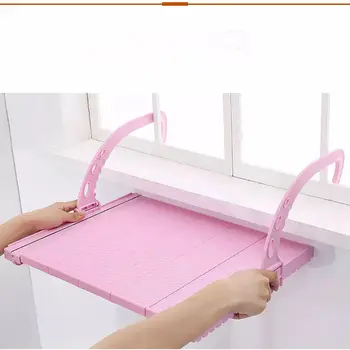 

Multi functional Adjustable Shoes Drying Racks Holder Shelves Portable Home Balcony Hanging Shelf