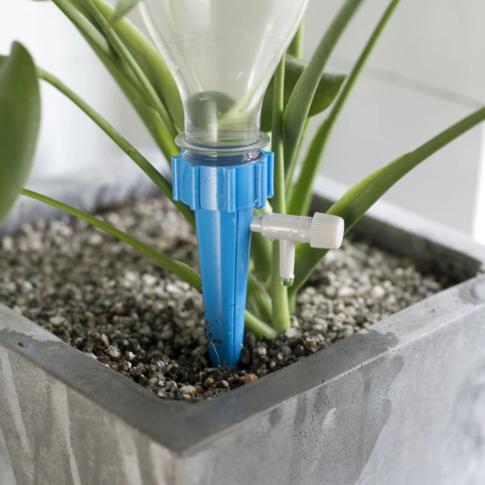

12PCS Automatic Dripper Watering Devices With Switch Control Valve Adjustable Water Flow Seepage Device Drip Device