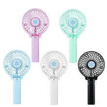 Usb Mini Fold Fans Electric Portable Hold Small Fans Originality Household Hands-Free Appliances Desktop Battery Cooling Fan