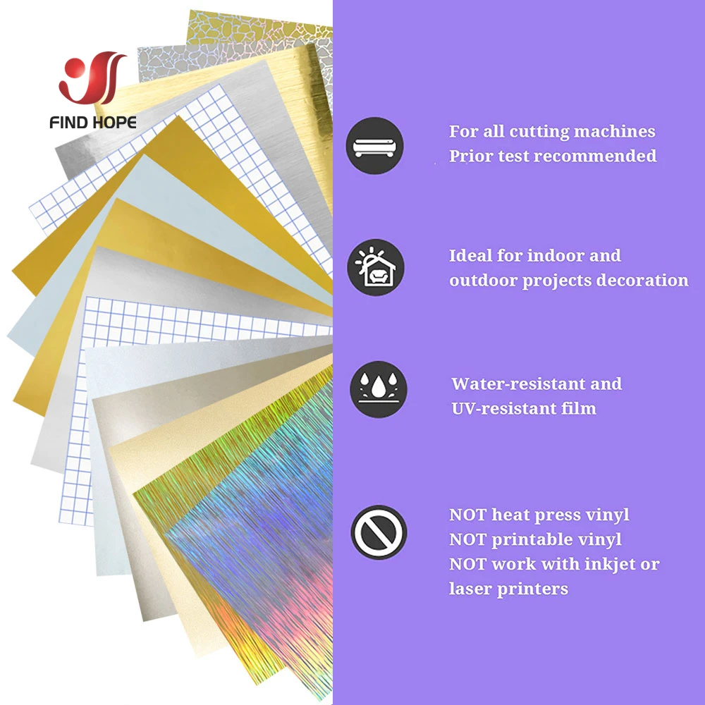 Starter Pack Oracal 651 Permanent Vinyl 12 Popular Colors 12 sheets