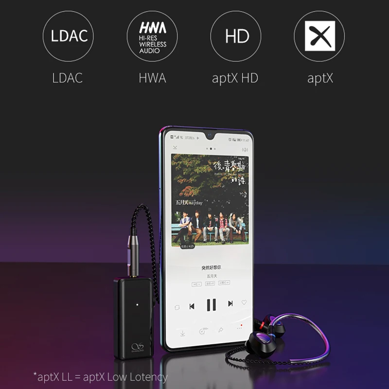 SHANLING UP2 ES9218P Portable Bluetooth 5.0
