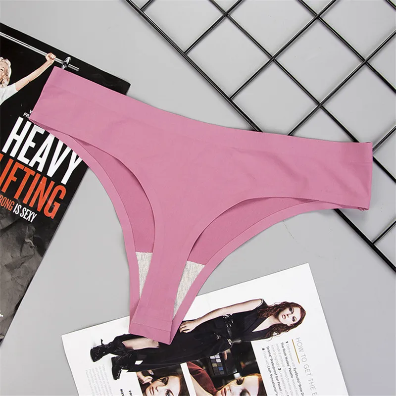 APOCAL Ice Silk сексуальные трусики g string бесшовные трусики, женское нижнее белье женские трусики с высокой талией нижнее белье