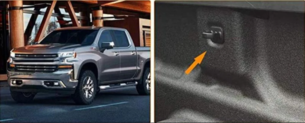 Привязать якорь грузовик кровать боковой стенки анкеры для GMC trucks Cargo Chevy Silverado Запчасти Аксессуары