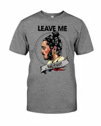 Новая футболка POST MALONE-LEAVE ME MALONE (-3), размер США, S M L XL 2XL 3XL, FQ1, модная брендовая футболка