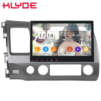 

Klyde 10.1" IPS 4G WIFI Android 9.0 Octa Core 4GB RAM 64GB ROM DSP BT Car DVD Multimedia Player Radio For Honda Civic 2006-2011